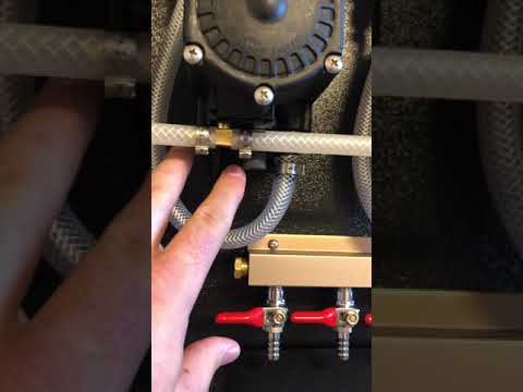 Flojet Beer Pump Set-Up with FOB and Flojet Reversal Valve