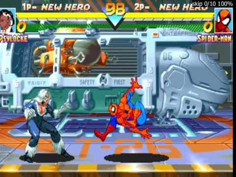 CPS2 Romhacking: Putting Black Cat in to Marvel SuperHeroes