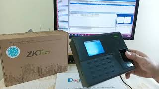 รีวิว สาธิต ทดสอบ Zkteco Finger scan UA760 เครื่องสแกนลายนิ้วมือ บัตร WIFI พร้อมเสียงตอบรับภาษาไทย