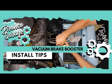 Learn How to Install a Brake Booster on your Ford Bronco