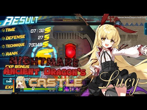 Closers [World] Nightmare Ancient Dragon's Castle Speedrun - Lucy (7:32)