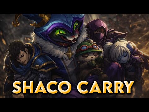 League of Legends: Shaco vs Fiddlesticks Jungle |  9 Kills Hard Carry