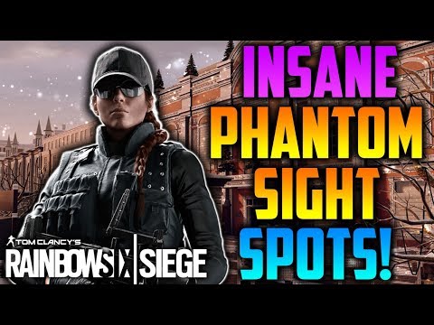 INSANE *NEW* OPERATION PHANTOM SIGHT HIDING SPOTS! *AFTER PATCH* - Rainbow Six Siege