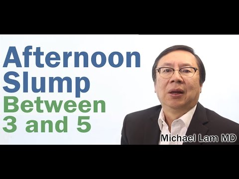 Afternoon Tiredness is an Adrenal Fatigue Symptom