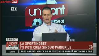 BILETUL ZILEI SPORTINGBET: Am selectat pentru profit în ultima zi a săptămânii!