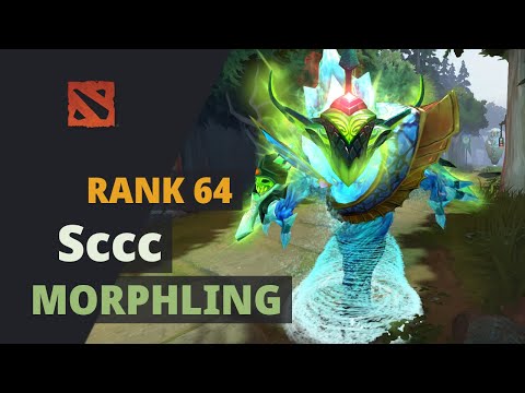 Sccc (Rank 64) plays Morphling Dota 2 Full Game