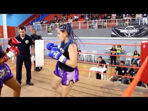 Skull Fight 2 Bruna Gomes ( Omnoi MT Gym) vs Jessica Santiago ( Gueto Thai )