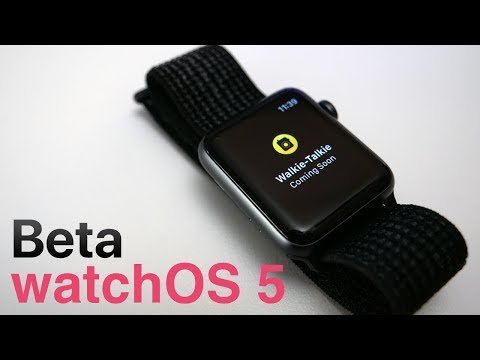 watchOS 5 Beta - What's New? Video
