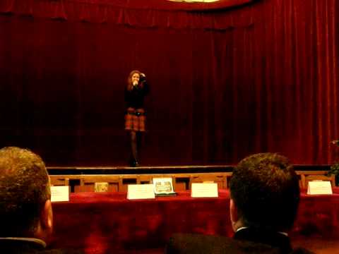 Colegiul National Al. Papiu Ilarian Tirgu Mures 2009 - Sorana Margaras - Everytime we touch (slow)