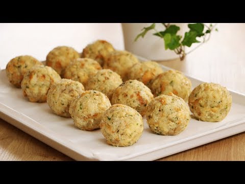 Make your own bread dumplings easily - Austrian bread dumplings - use up stale bread