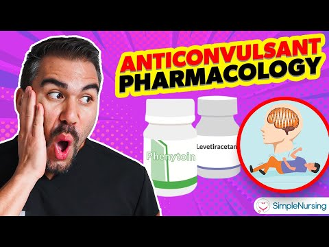 Pharmacology - Seizures (Epilepsy) drugs for nursing RN PN NCLEX