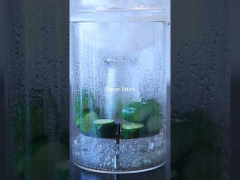 きゅうりを蒸留する | Cucumber distillation