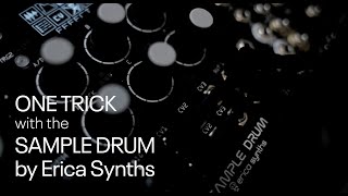 Video thumbnail for One Trick with Sample Drum from Erica Synths by Cicada Sound