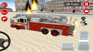 trò chơi làm lính lái xe Ô TÔ cứu hỏa �