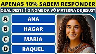 20 PERGUNTAS BÍBLICAS NÍVEL FACIL COM RESPOSTAS COMENTADAS - QUIZ BÍBLICO