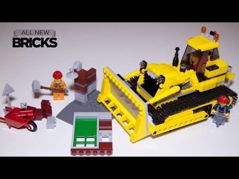 Vidéo LEGO City 60074 : Le bulldozer