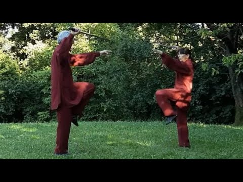 Tai Chi Sword - Two Person Form - Biljana Končar & Mladen Vedriš