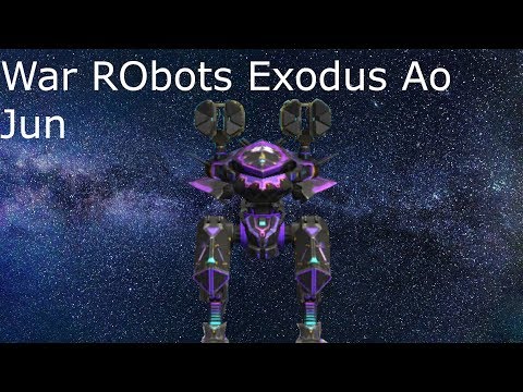 Exodus Ao Jun. War Robots Test Server.
