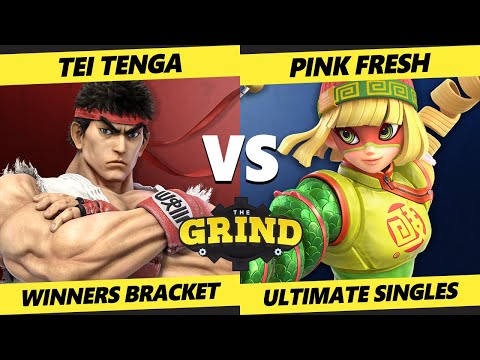 The Grind 173 - Tei Tenga (Ryu) Vs. Pink Fresh (Min Min) Smash Ultimate - SSBU