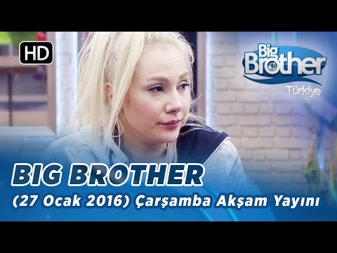 Big Brother Türkiye | 83. Bölüm | 27 Ocak 2016 | Çarşamba | Akşam Yayını