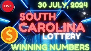 South Carolina Midday Lottery Results For - 30 Jul, 2024 - Pick 3 - Pick 4 - Cash 5 - Powerball