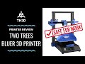 Two Trees Bluer 3D Printer Review - SFW Version