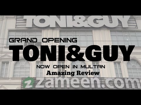 Toni&Guy First time in Multan | Toni&Guy Salon opening...