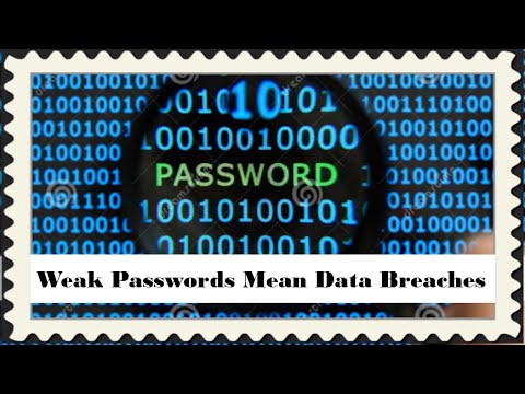Weak Passwords Mean Data Breaches by Robert Siciliano