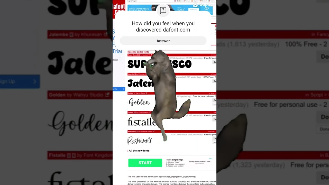 How did you Feel about Dafont.com #graphicdesign #font #fonts #fontstyles