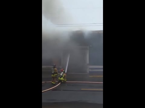 Fire at Oregon seafood plant prompts evacuations