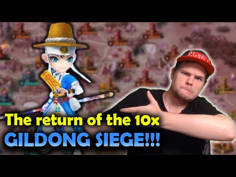 10x Gildong in G3 Siege, The Return! - Summoners War