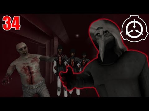 SCP - Containment Breach v1.3.11 - part 34 - ATTACK OF SCP-049!