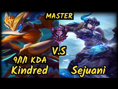4LaN (KINDRED) vs SEJUANI - 9/1/1 KDA JUNGLE GAMEPLAY - BR Ranked MASTER