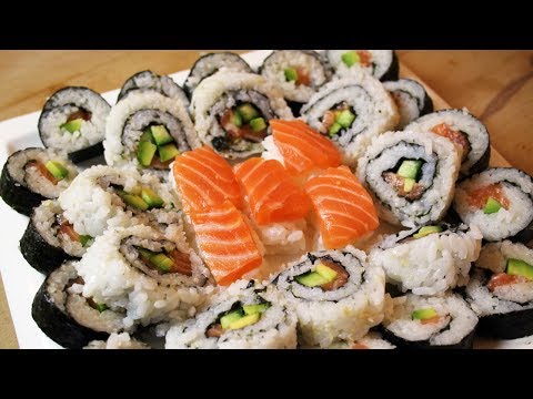 Comment faire des sushi et California Rolls | FastGoodCuisine