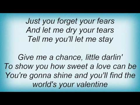 Steve Lawrence - Don't Be Afraid, Little Darlin' Lyrics