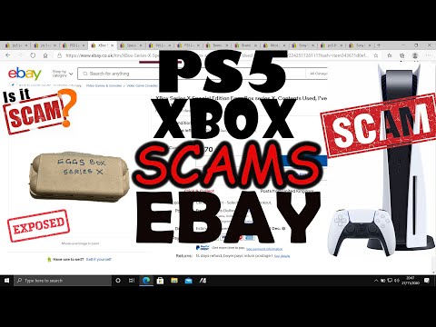 EBAY SCAMMERS EXPOSED SELLING PLAYSTATION 5 PS5 AND XBOX SERIES X PHOTOS AND FUNNY STUFF FOR £1000's