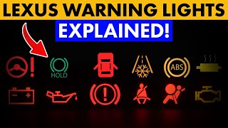 Every Dashboard Warning Light In Your Lexus Explained