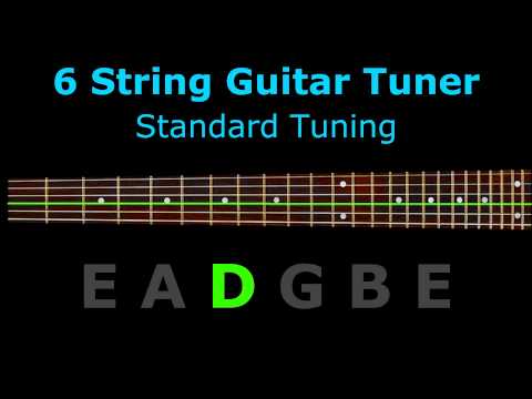 image-What notes should a 6 string guitar be tuned to?