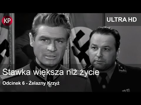 Stawka Większa Niż Życie (1968) | 4K | Odcinek 6 | Kultowy Polski Serial | Hans Kloss | Za Darmo