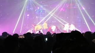 SF9 1st Concert DREAMER Medley Just On My Way & 4 Step fullstage view fancam