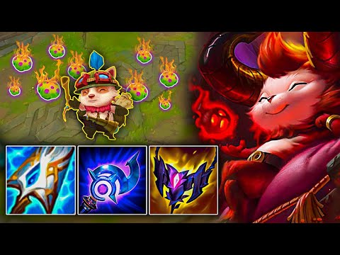 HYBRID TEEMO shrooms cause a massacre (hilarious game!!)