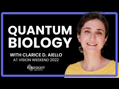 Clarice D. Aiello | The Future of Biology is Quantum @ Vision Weekend France 2022