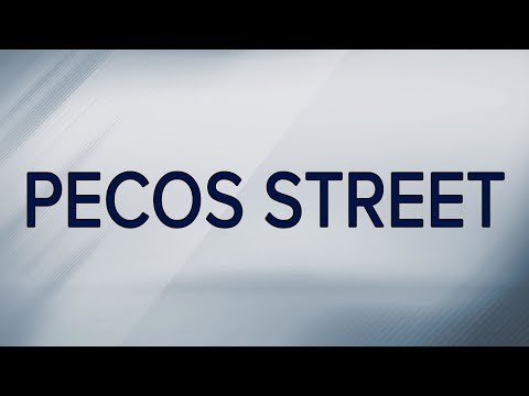 How do you pronounce Pecos Street?