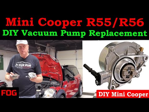 DIY Vacuum Pump Replacement - MINI Cooper S R55/R56 N14 - (AKA Air Pump) Gen 2 Mini