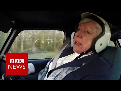 Rally-driving 72 year old returns to racing - BBC News