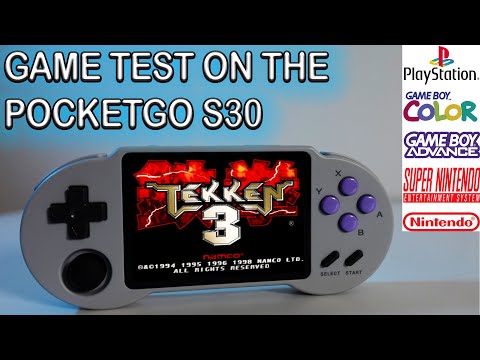 PocketGo S30 Quick Emulation Tests (20 Games)