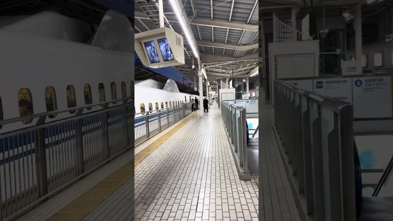 こんばんは。東海道新幹線です。#東海道新幹線 #新幹線 #鉄道 #shinkansen #東海道線 #東海道本線