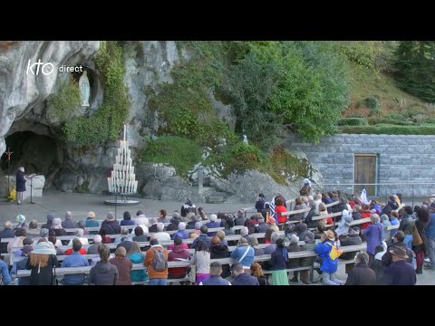 Chapelet du 6 novembre 2022 à Lourdes