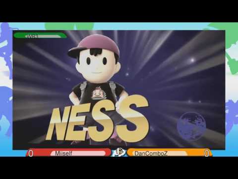 Smash 4 @ CU 16: Miiself (Ness, Jigglypuff) vs. DanComboZ (Cloud) WR3