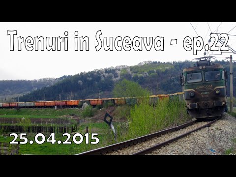 Trenuri in Suceava - 25.04.2015 - Trains in Suceava (ep.22)